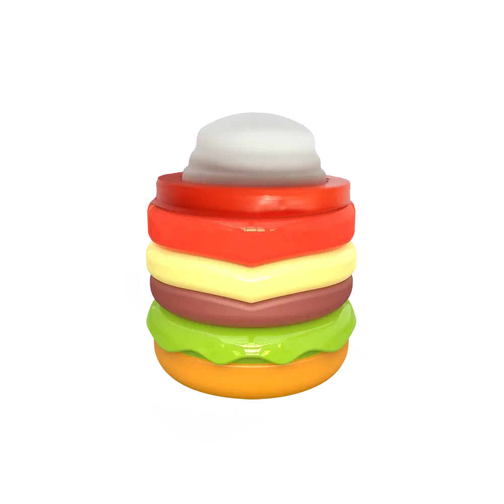 Apontador Com Depósito + Borracha Tasty Holic Lanchinhos - CoresSortidas - Display C/16 un - Tris - Imagem 3