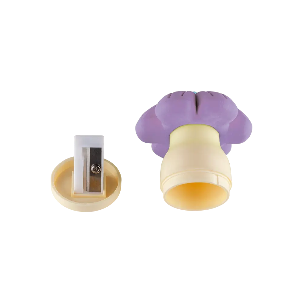 Apontador com Depósito + Borracha Floral Holic Dopamina - Display C/12 un - Tris - Imagem 3