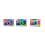 Apontador com Depósito + Borracha + Rolinho Click - Cores Sortidas -Display C/12 un - Tris - Thumbnail 2