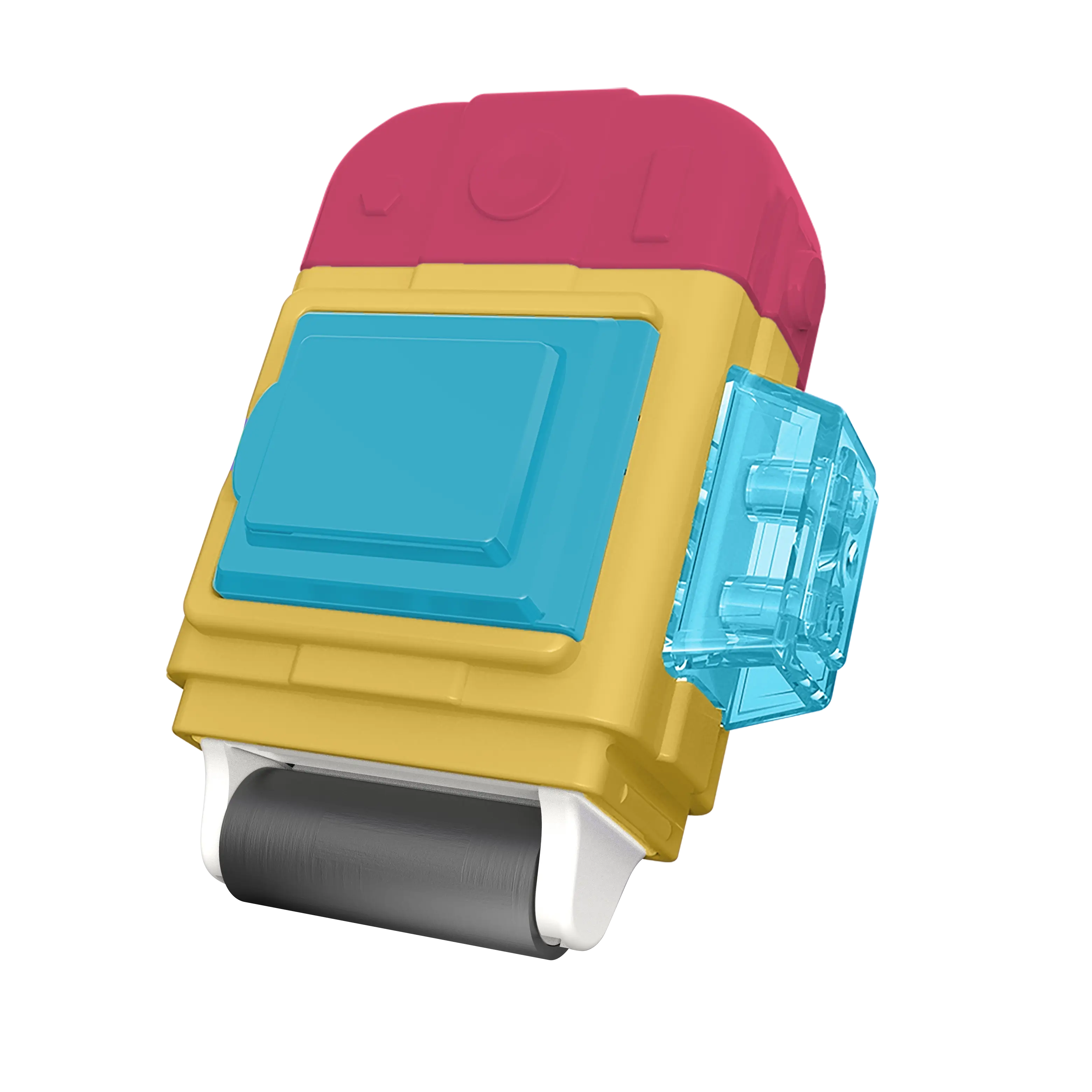 Apontador com Depósito + Borracha + Rolinho Click - Cores Sortidas -Display C/12 un - Tris - Imagem 3