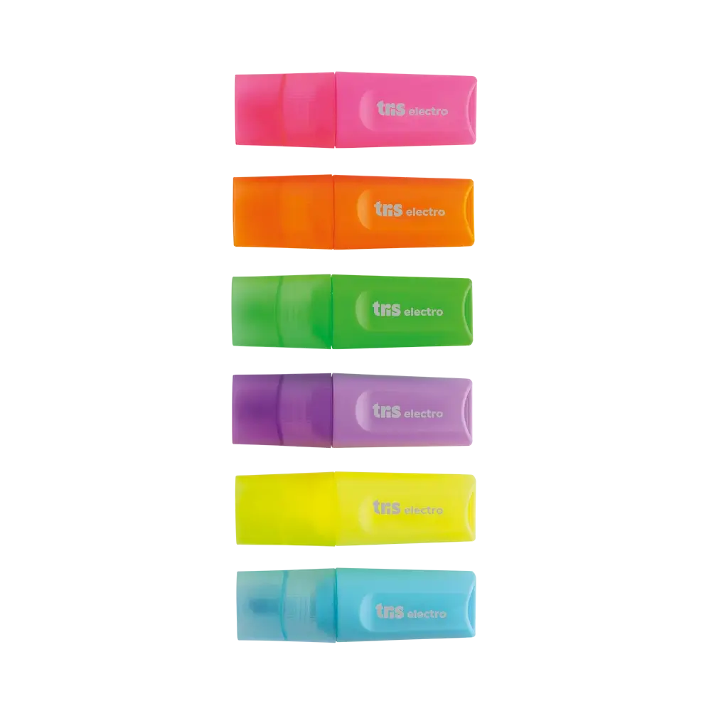 Marca-Texto Mini Electro - Neon - Pote C/ 36 un - Tris - Imagem 2