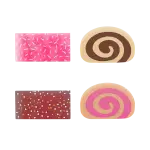 Borracha Bolinhos Holic Docinhos - Tira C/24 un - Tris - Thumbnail 2