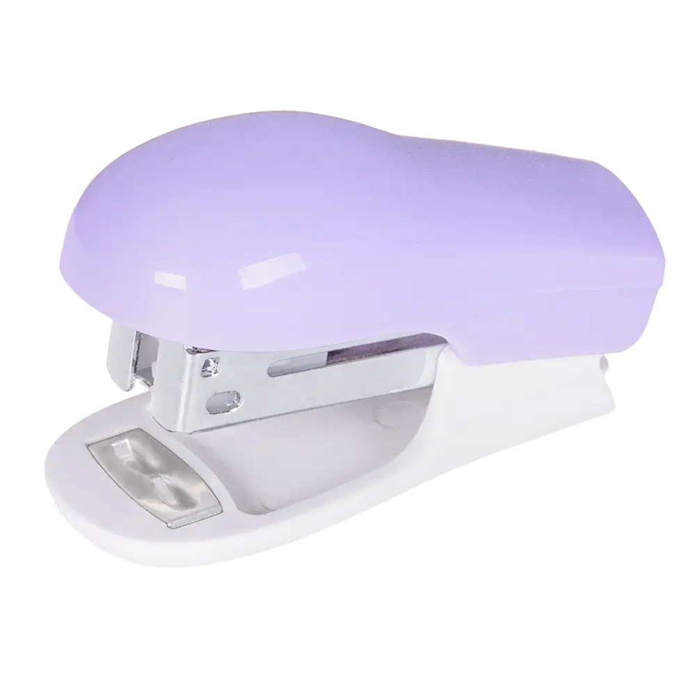 Grampeador Mini Marble Holic Dreamy - 26/6 - 25 Folhas - Plástico - Display C/12 un - Tris - Imagem 3