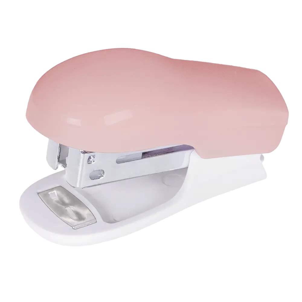 Grampeador Mini Marble Holic Dreamy - 26/6 - 25 Folhas - Plástico - Display C/12 un - Tris - Imagem 4