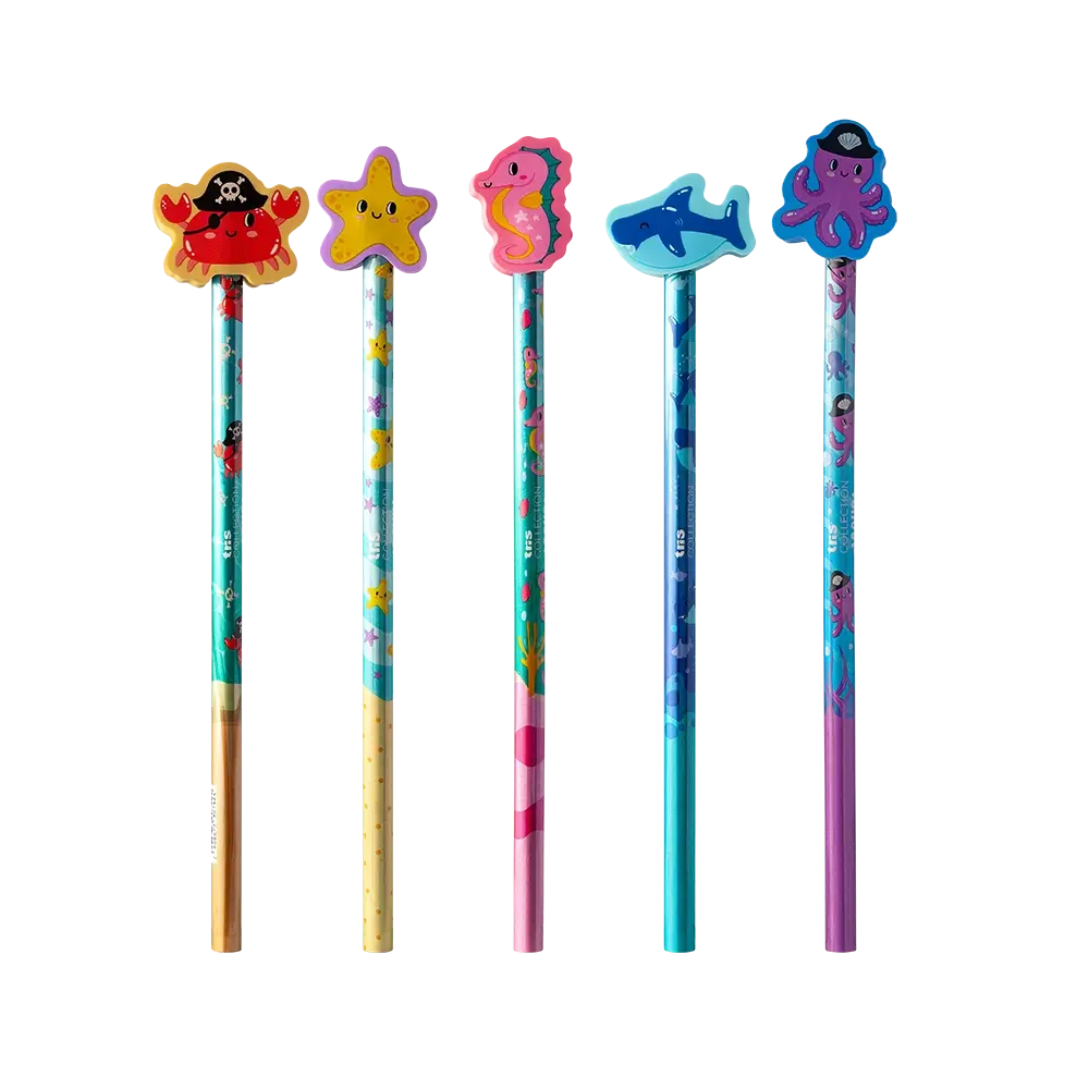 Lápis Grafite com Topper Aqua - HB - Pote C/24 un - Tris - Imagem 2