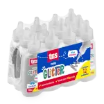Cola Glitter - 35g - Shrink C/12 un - Prata - Tris - Thumbnail 1
