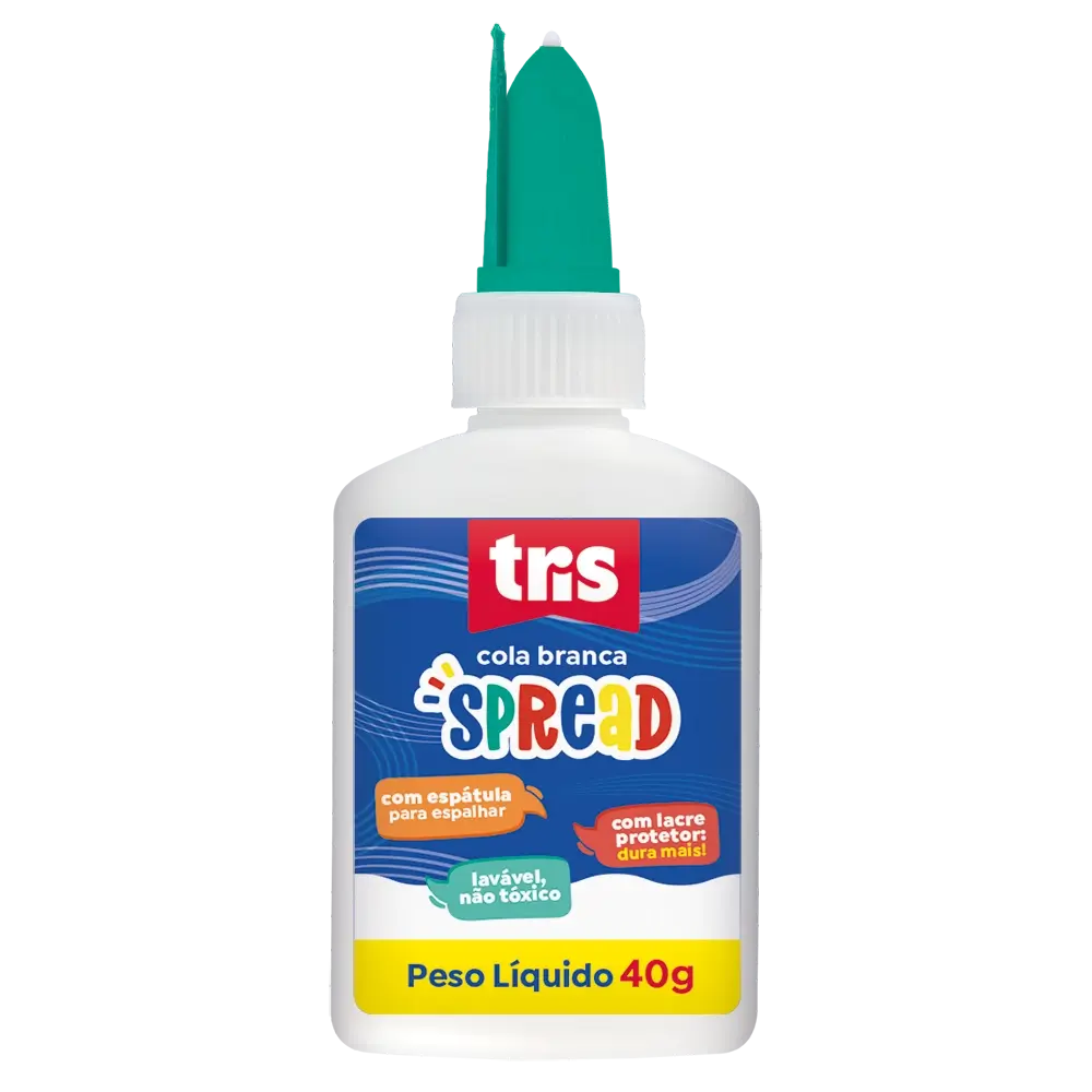 Cola Branca Spread - Tubo 40g - Tris - Imagem 3