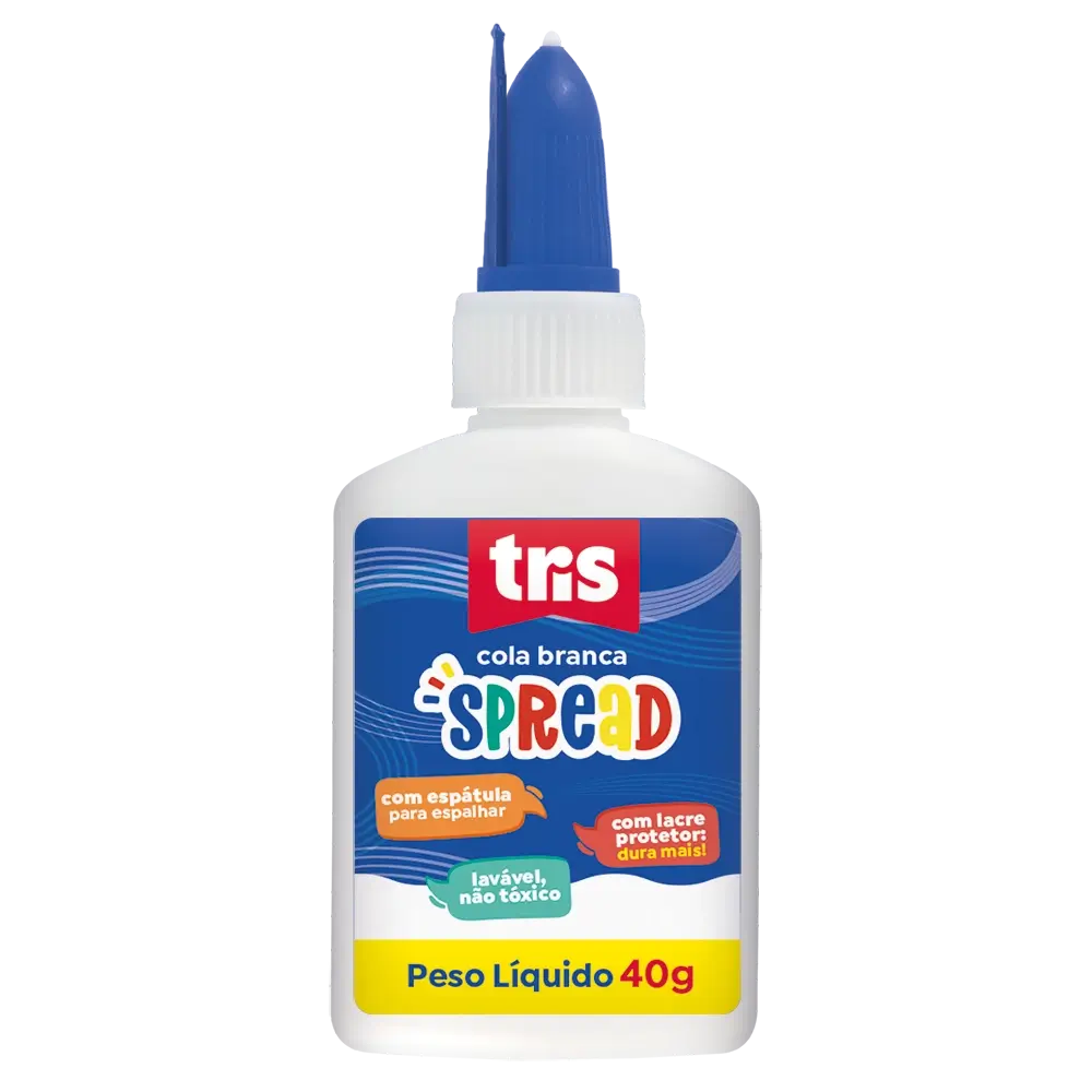 Cola Branca Spread - Tubo 40g - Tris - Imagem 5