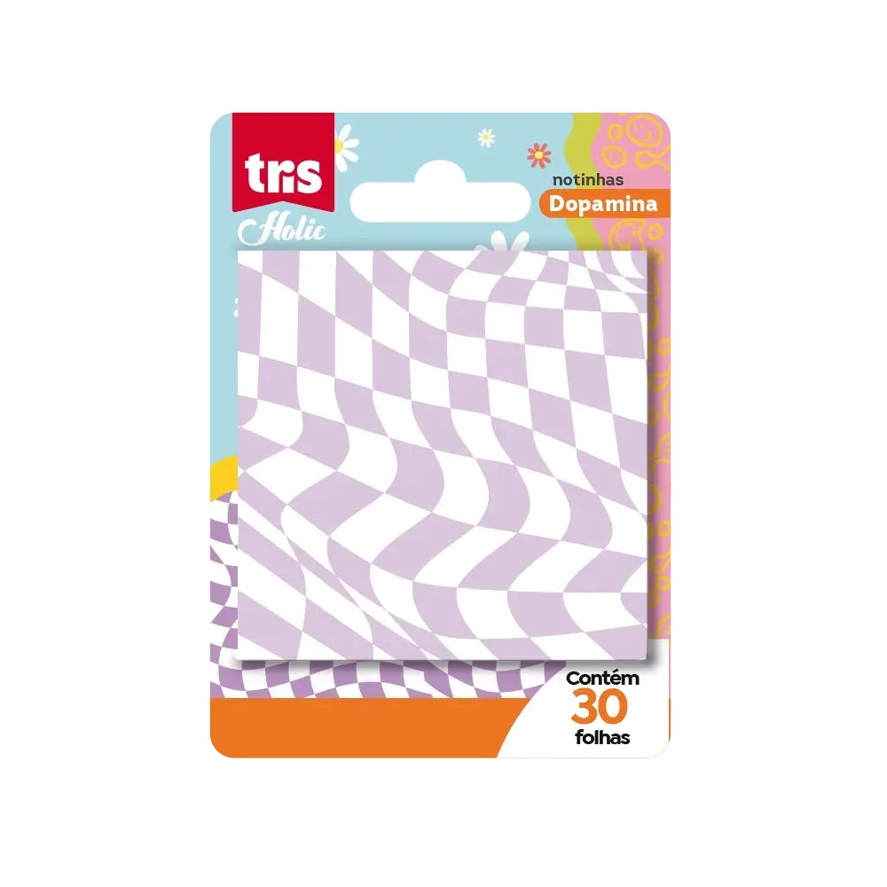 Kit de Notas Autoadesivas Euforia Holic Dopamina - Display C/40 un -Tris - Imagem 5