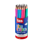 Lápis Grafite Tamanho Jumbo - HB - Pote C/36 un - Tris - Thumbnail 1