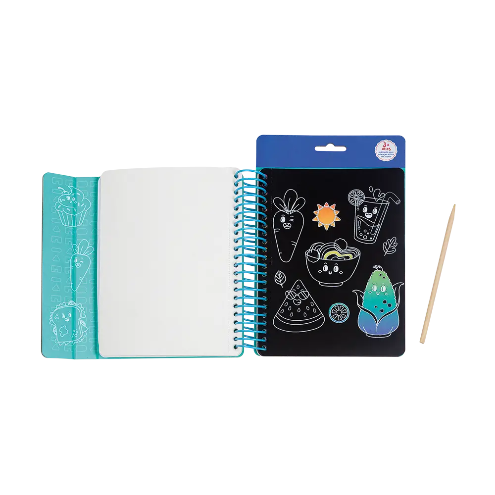 Livro Mágico de Atividades Pic Nic Toy - 18 Páginas + 1 Pincel + 1Palito - Tris - Imagem 2