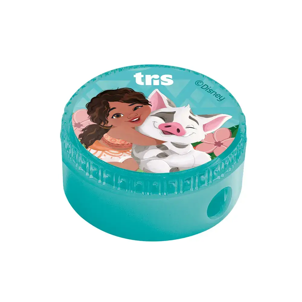 Kit Apontador com Depósito + Borracha - Cartela C/2 peças - Moana - Imagem 3