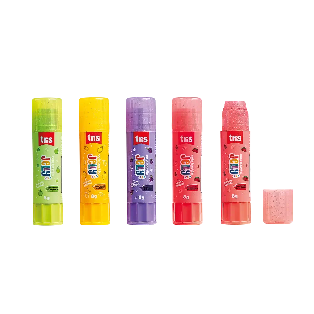 Cola Bastão Jelly - Tubo 8g - Display C/12 un - Tris - Imagem 3