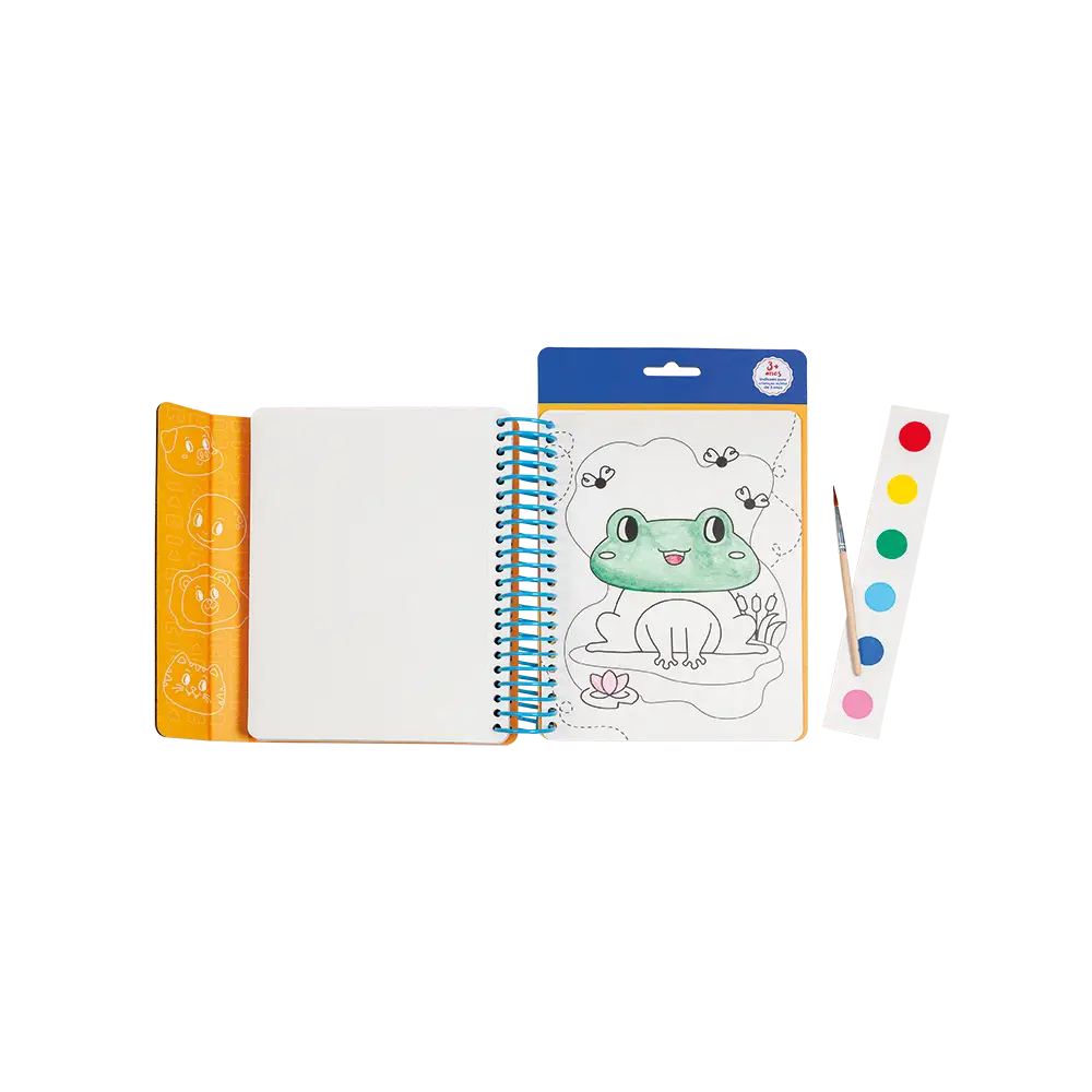 Livro Mágico de Atividades Animais Toy - 18 Páginas + 1 Pincel + 1Palito - Tris - Imagem 2