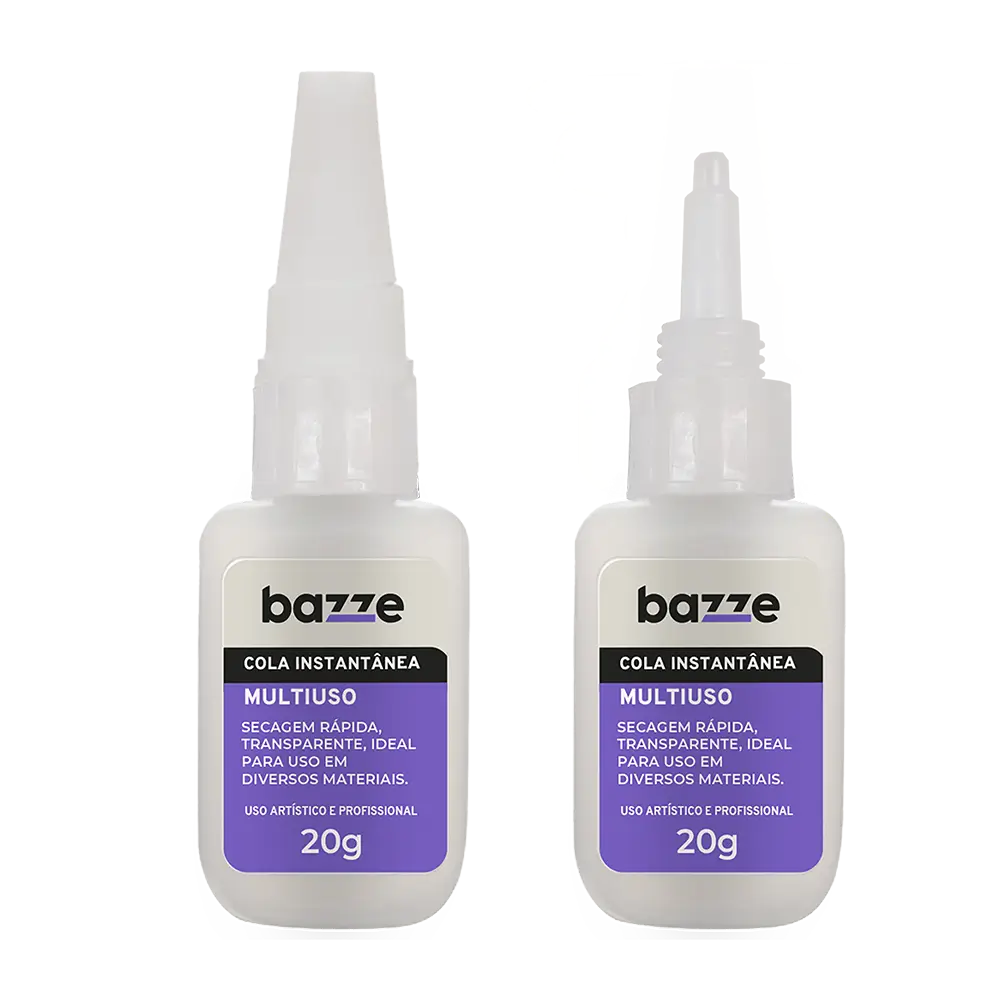 Cola Instantânea 20g - Multiuso - Display C/ 12 un – Bazze - Imagem 2