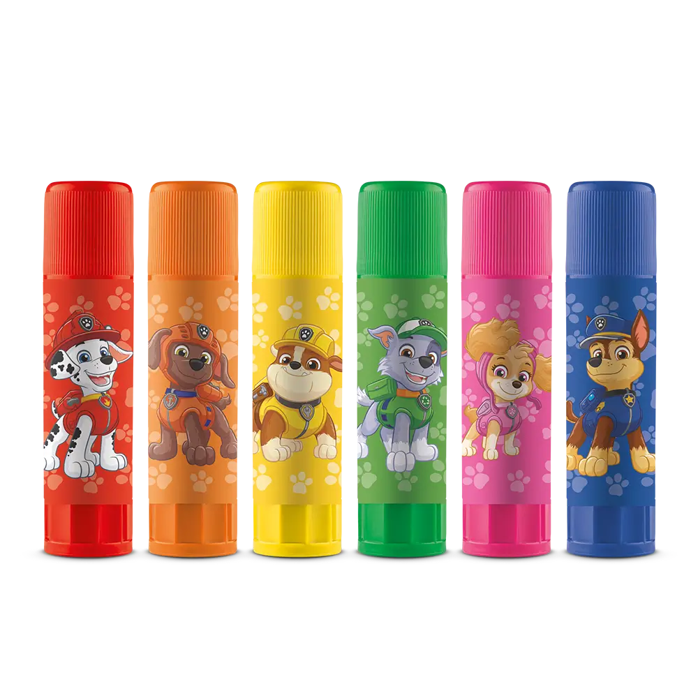 Guache Bastão - Cartela C/6 Cores - Patrulha Canina - Imagem 2