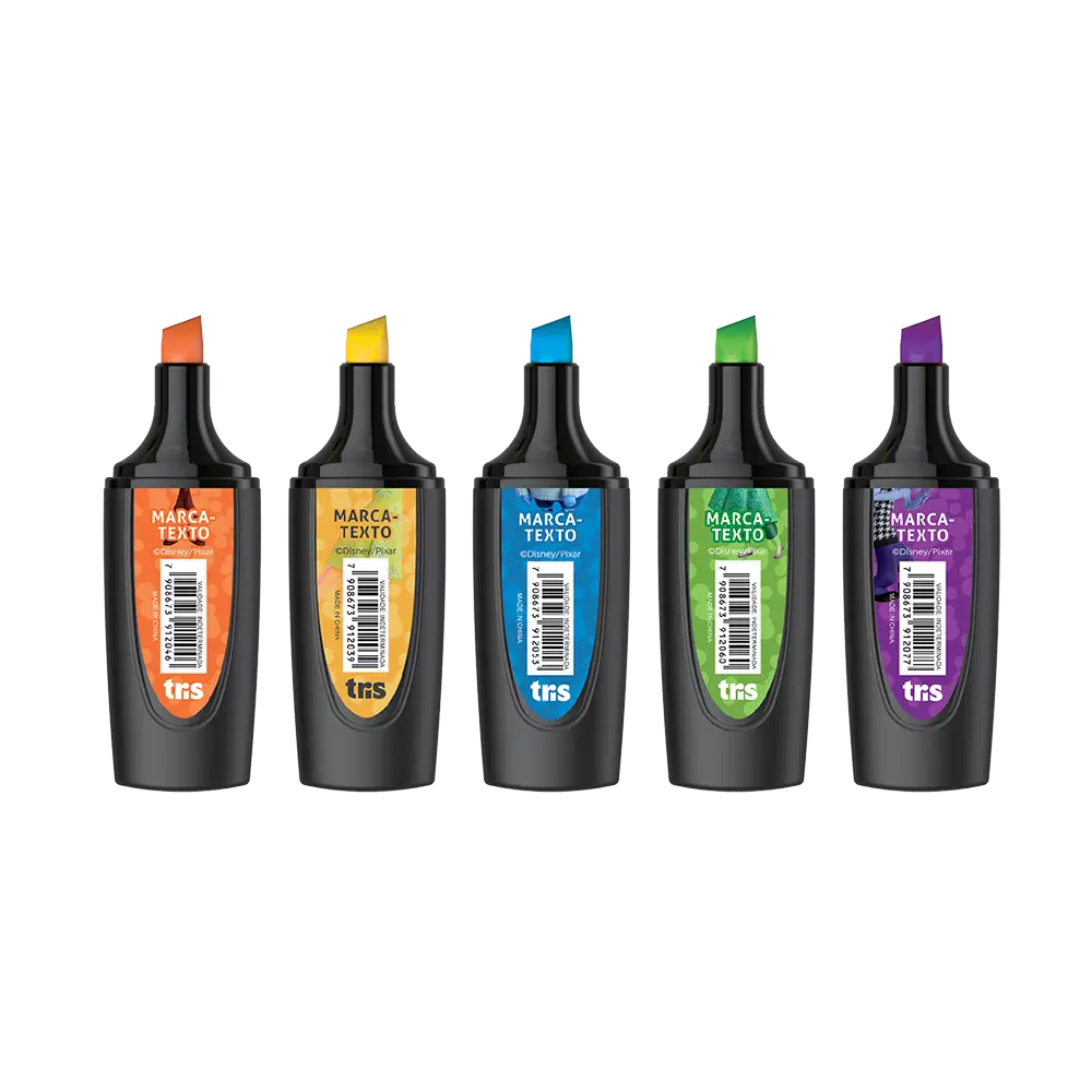 Marca Texto Mini - Neon - Pote C/36 un - Divertidamente - Imagem 3