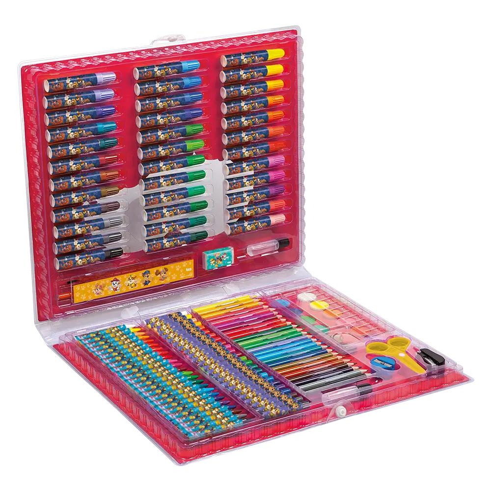 Kit Maleta Artistica - 150 peças - Patrulha Canina - Imagem 2