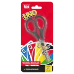 Tesoura Escolar - Lâmina Decorada - 13cm - Cartela C/1 un - Uno - Thumbnail 1