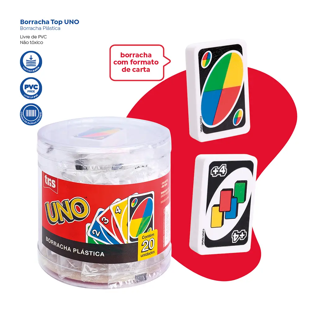 Borracha Top - Pote C/20 un - Uno - Imagem 3