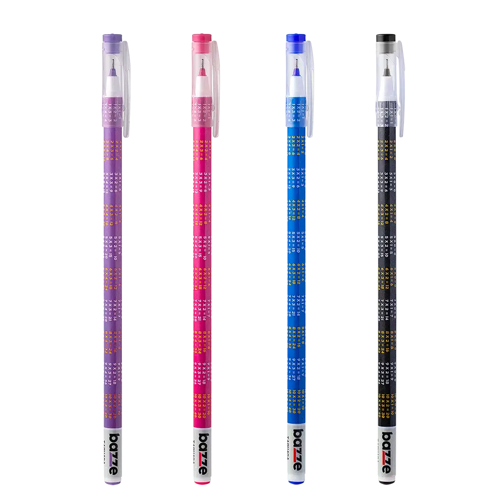 Caneta Esferográfica Tabuada - 1.0mm - Pote C/ 24 un - Bazze - Imagem 2