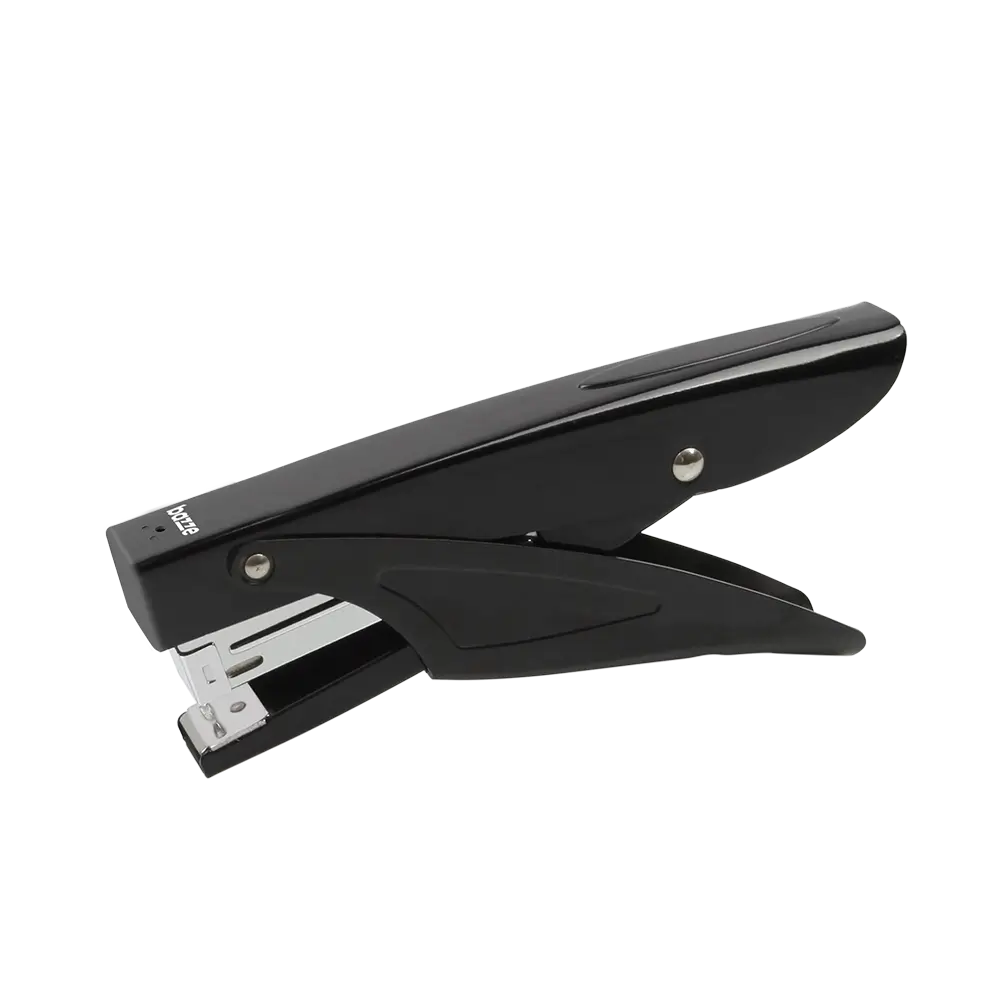 Grampeador Alicate B5328 - 26/6 - Metal Preto - 25 Folhas - Caixa C/ 1un- Bazze - Imagem 2