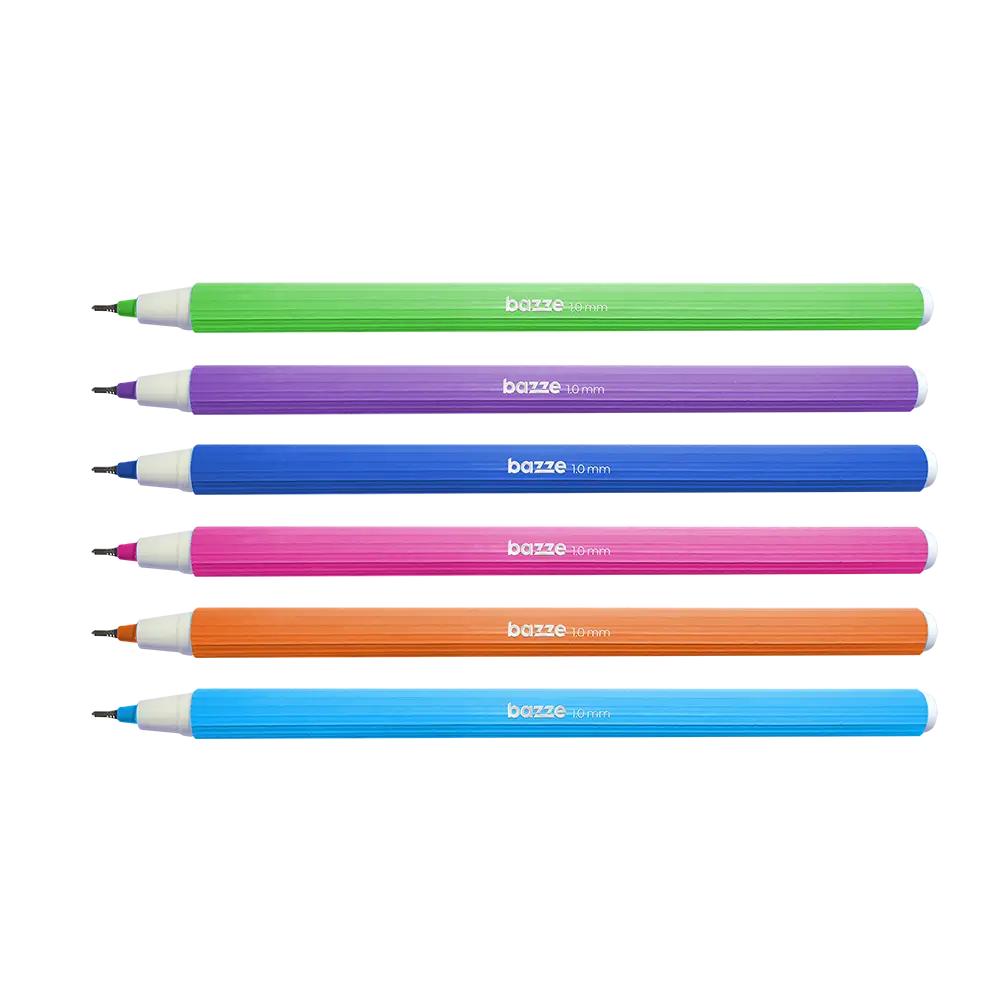 Caneta Esferográfica Gripline - 1.0mm - Pote C/ 24 un - Bazze - Imagem 3