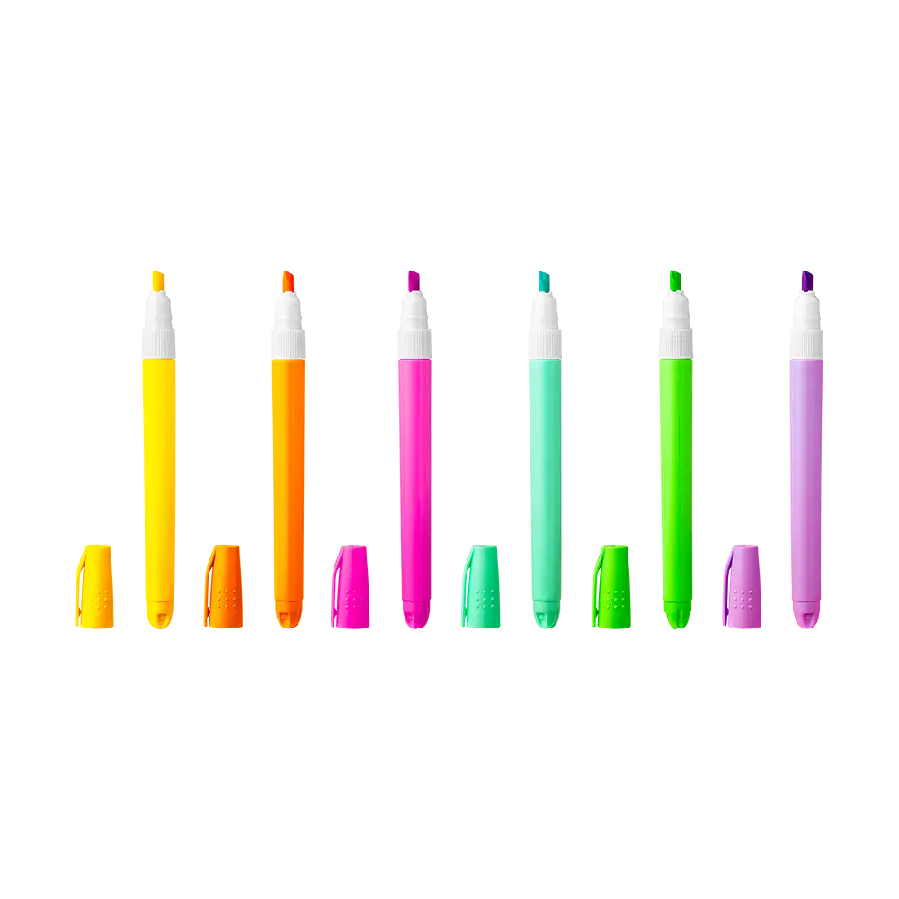 Marca-Texto Neon - Escolar - Cores Sortidas - Bazze - Imagem 3