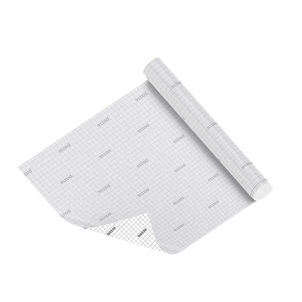 Plástico Adesivo Transparente - 10m - 80 Micras - 1 Rolo - Bazze - Imagem 2