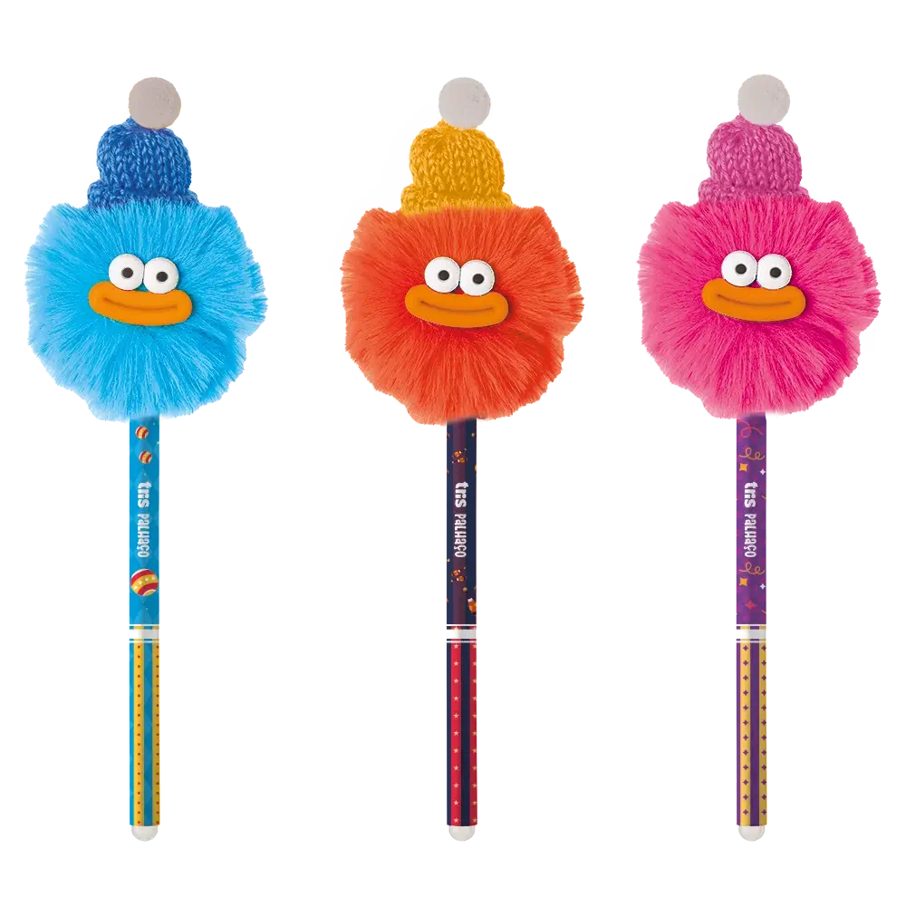 Caneta Gel Apagável Palhaço - 0.7mm - Display C/ 12 un - Tris - Imagem 2