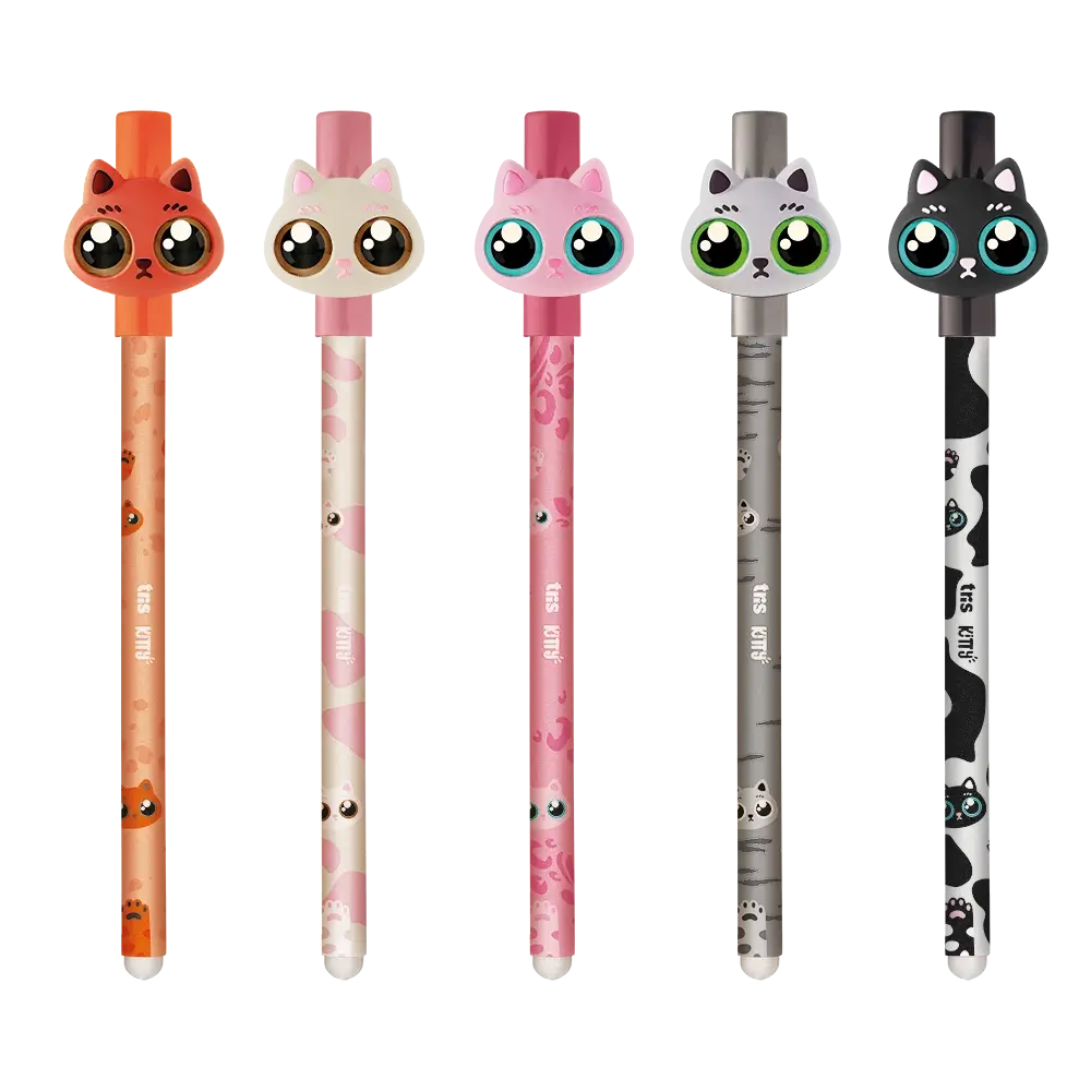 Caneta Gel Apagável Kitty - 0.7mm - Display C/ 15 un - Tris - Imagem 2