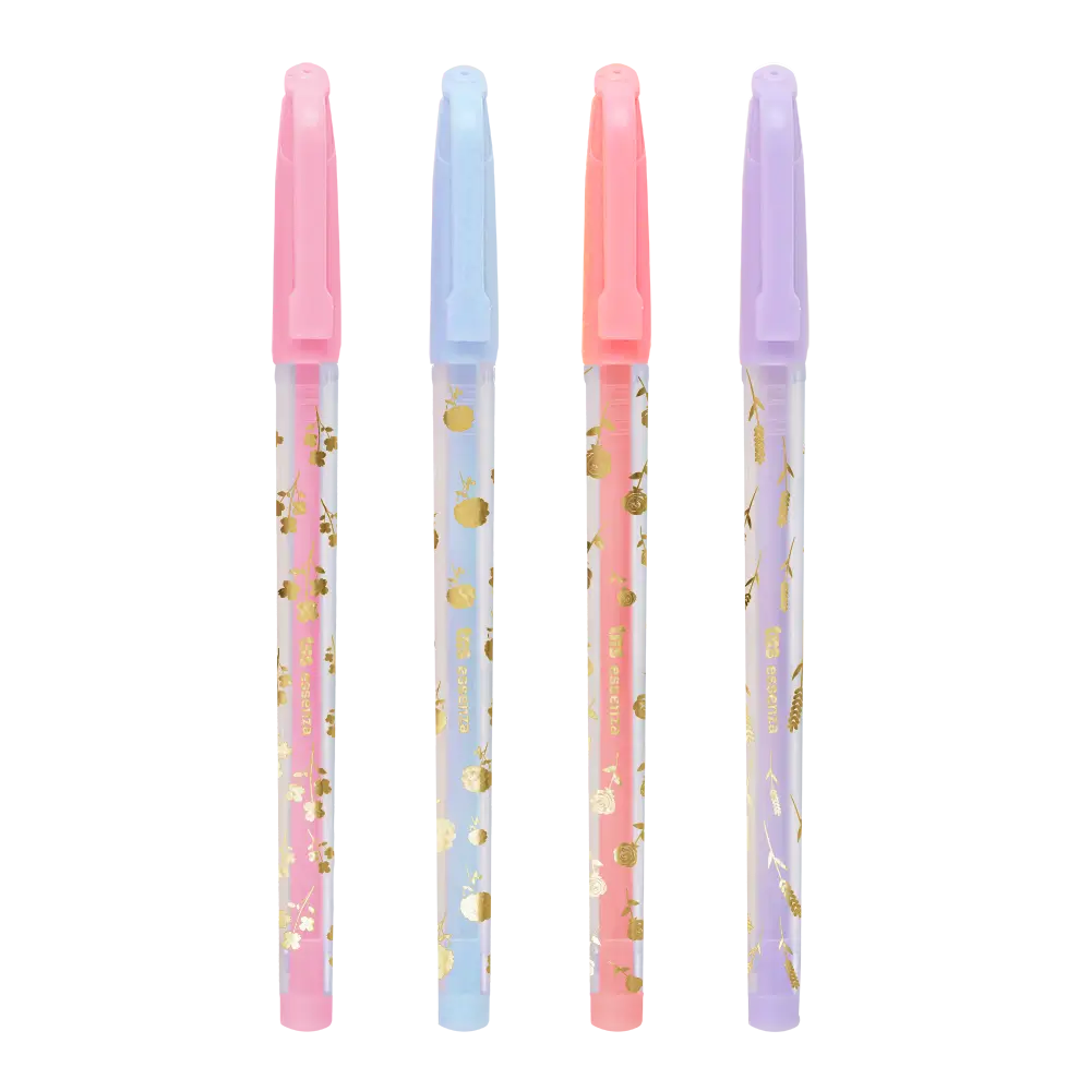 Caneta Esferográfica Essenza Holic Delicata - Cores Sortidas - 0.7mm -Pote C/ 24 un - Tris - Imagem 2