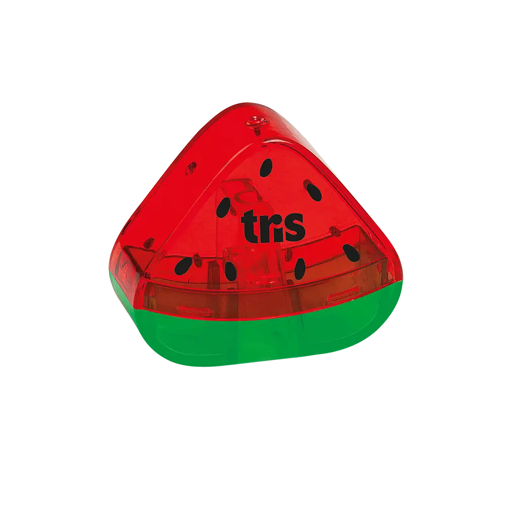 Apontador com Depósito Melancia - Display C/ 24 un - Tris - Imagem 2