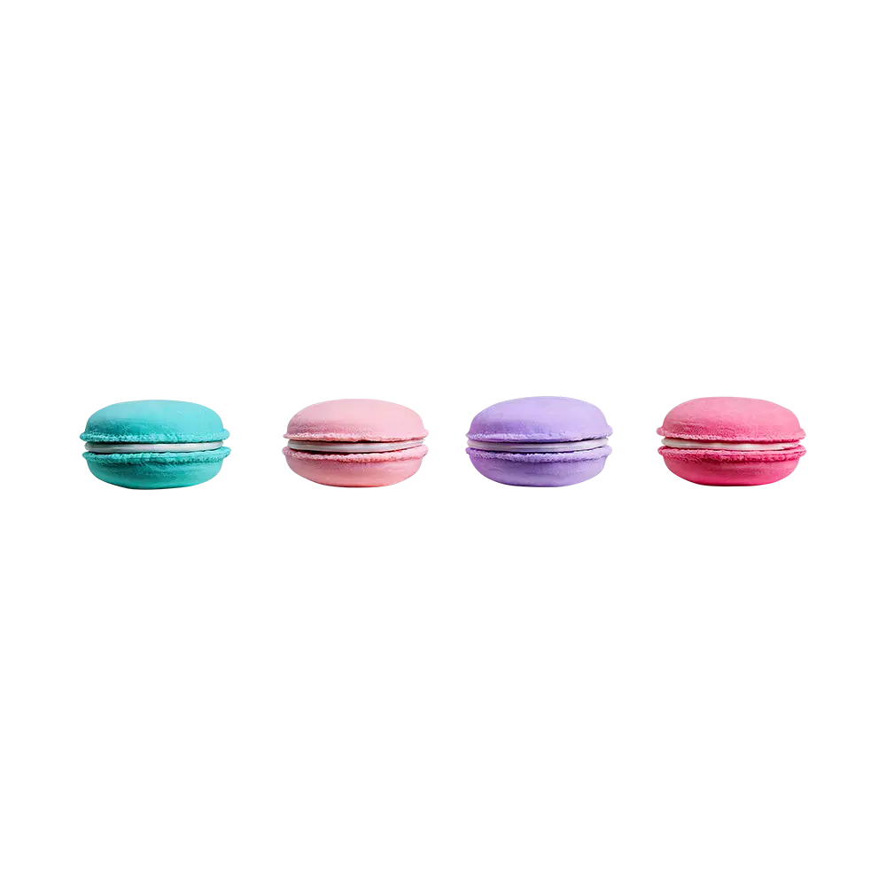 Borracha Macaron Holic Docinhos - Cores Sortidas - Display C/ 24Conjuntos C/ 2 Cada - Tris - Imagem 3