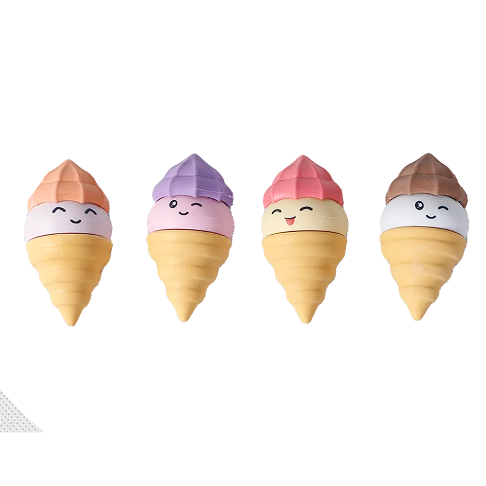 Borracha Sorvete Holic Docinhos - Cores Sortidas - Display C/ 20 un -Tris - Imagem 3