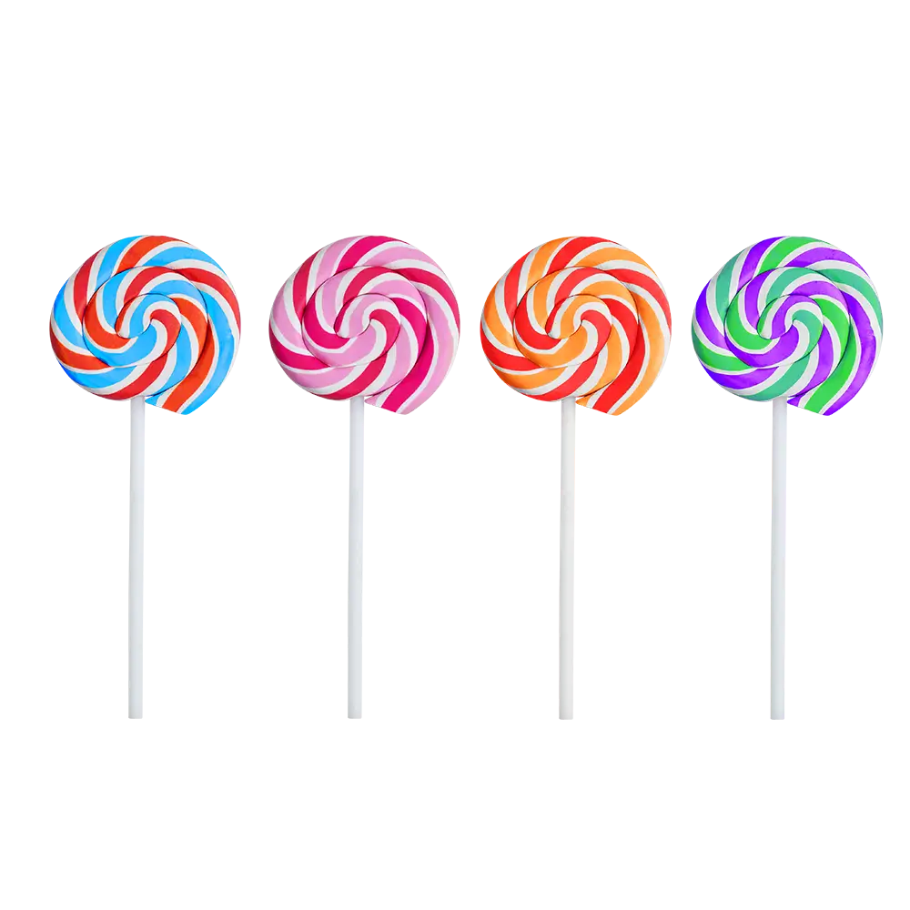 Borracha Pirulito Holic Docinhos - Cores Sortidas - Display C/ 24 un -Tris - Imagem 3