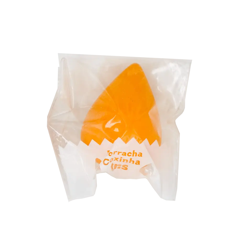 Borracha Coxinha Holic Lanchinhos - Pote C/ 24 un - Tris - Imagem 2