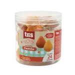 Borracha Coxinha Holic Lanchinhos - Pote C/ 24 un - Tris - Thumbnail 1