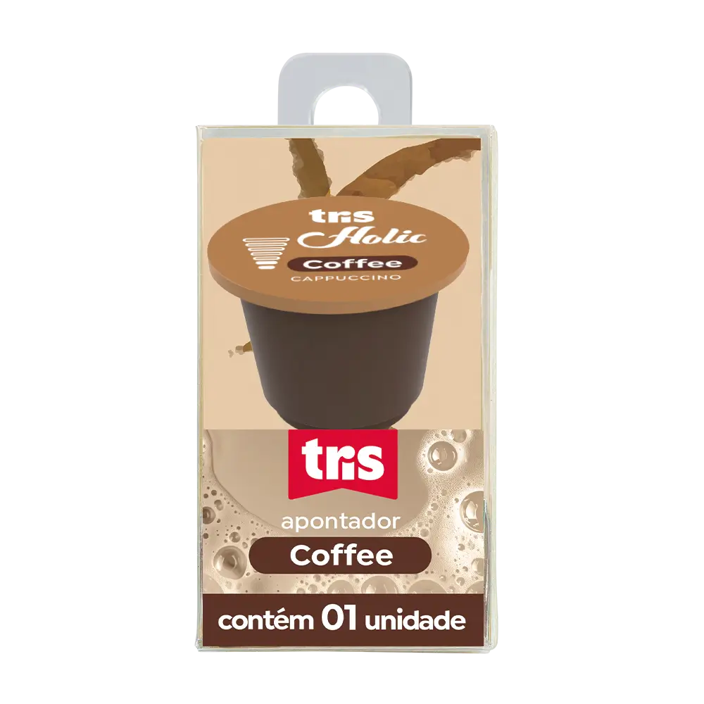 Apontador Coffee Holic Coffe Shop - Display C/ 12 un - Tris - Imagem 2