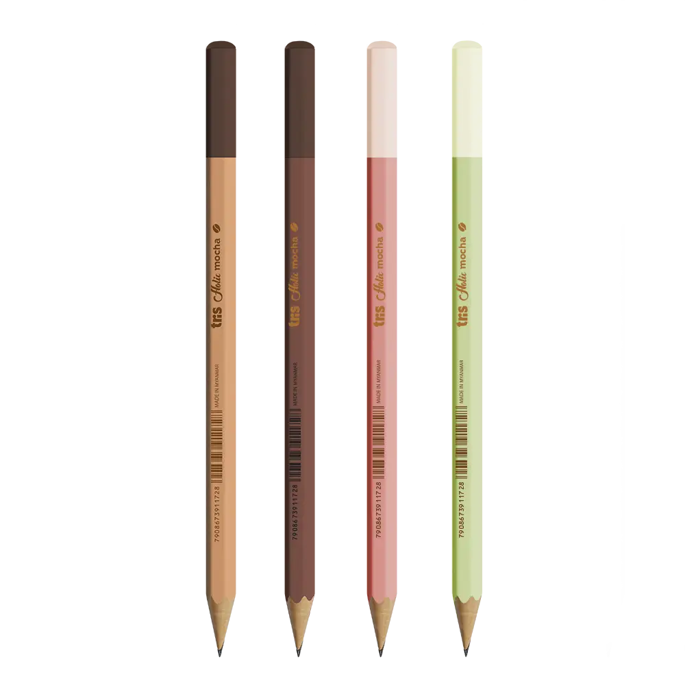Lápis Grafite Mocha Holic Coffee Shop - HB - Pote C/ 48 un - Tris - Imagem 2