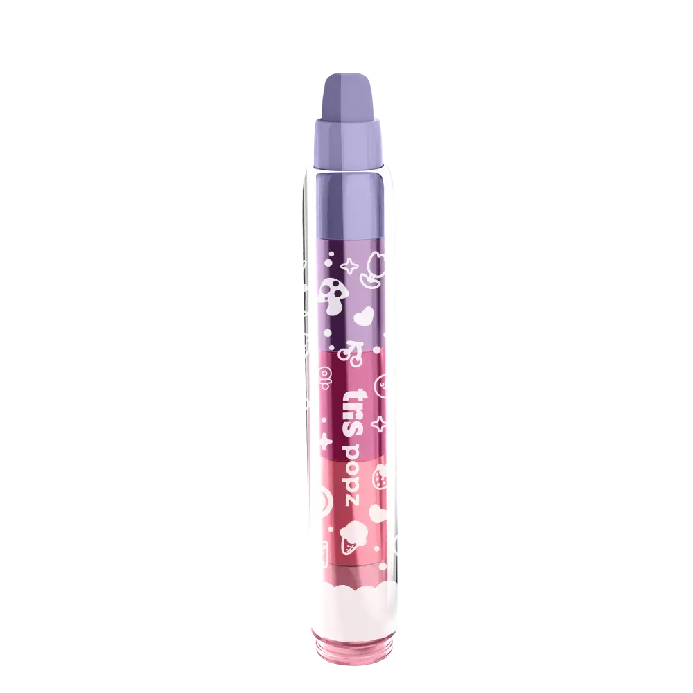 Caneta Borracha Popz Holic Charm - 5 Cores - Display C/12 un - Tris - Imagem 3