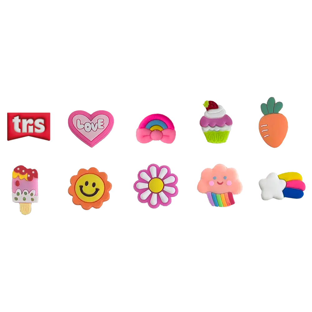 Estojo Picky Holic Charm - Em Silicone - Com 4 Pins - Caixa C/ 1 un -Tris - Imagem 4